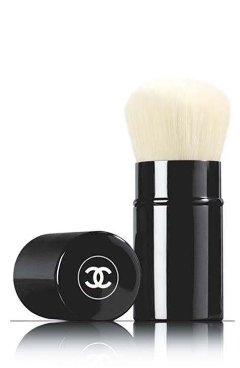 chanel angled powder brush review|chanel retractable kabuki brush.